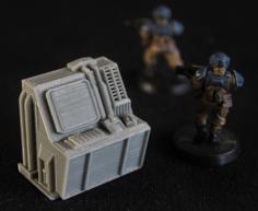 Sci-Fi Computer Terminal – Fallout Style (ish) 3D Printer Model