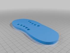 Shoe Lacing Boards- Left And Right 3D Printer Model