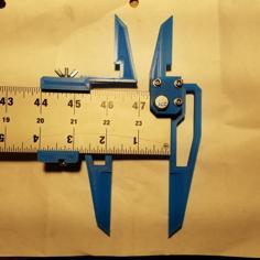 Remix Of Lucas_Rogers V2 Yardstick Calipers 3D Printer Model