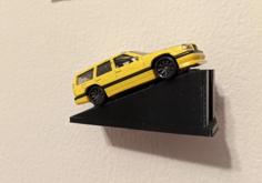 Hot Wheels Wall Display 3D Printer Model