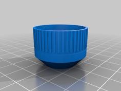 Chicken Watering Nipple ADAPTER To PET Soft Drink Bottle (just The Gray Part In The Photos) 3D Printer Model