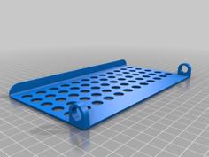 Adjustable Shelf For Top Of TV & Monitor 3D Printer Model