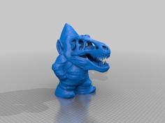 Gnome-Rex 3D Printer Model