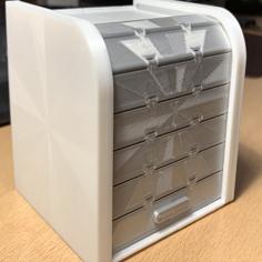 Box With Rolling Gate 3D Printer Model