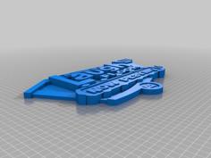 Monster’s Inc. Laugh Floor Sign 3D Printer Model