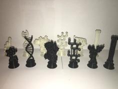 Biochemistry Chess Set 3D Printer Model