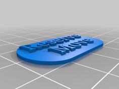 Battlegroup Reaction Orders Token 3D Printer Model