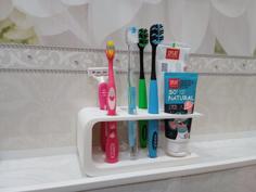 Toothbrush Stand 3D Printer Model