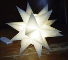 Star Tree Topper (7″ Diameter) 3D Printer Model