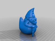 Gnome Duckie 3D Printer Model