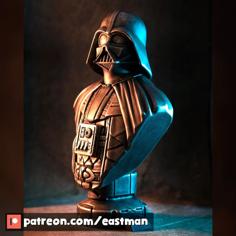 Darth Vader Bust (fan Art) 3D Printer Model