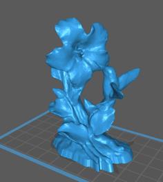 Hummingbird Statue 3D Printer Model