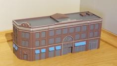 N-Scale Building #1 (set) 3D Printer Model