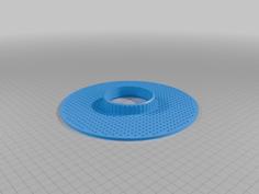 70mm Paper Core Spool Flange (for Kexcelled) 3D Printer Model