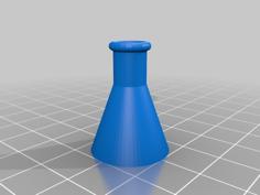 Mini Conical Flask 3D Printer Model