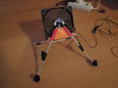 Laptop Stand And Cooler 3D Printer Model