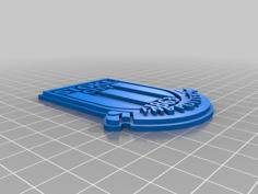 Stoke City Football Badge 3D Printer Model