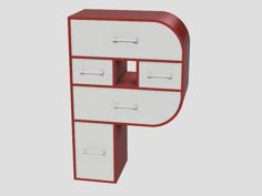 P Drawers 3D Printer Model