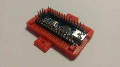 Arduino Nano UBase 3D Printer Model