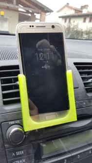 Samsung S7 Holder For Car 3D Printer Model