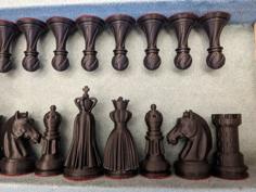 Chess Set 3D Printer Model