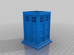 Tardis Night Light 3D Printer Model