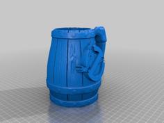 Ghostbusters Stein Can Holder 12oz 355ml 3D Printer Model