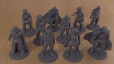 D&D Or Pathfinder Characters 3D Printer Model