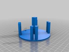 Solstice Calendar Observatory 3D Printer Model