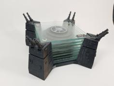 Death Star Coaster Holder 3D Printer Model