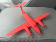 King Air B300 Beechcraft Airplane 3D Printer Model