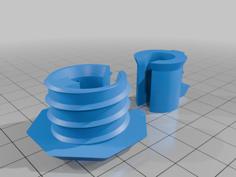 Wall Grommet 3D Printer Model