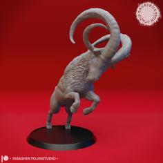 Giant Goat – Tabletop Miniature 3D Printer Model