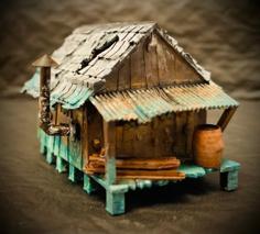 N Scale Lemon Shack 3D Printer Model