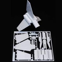 Lambda-Class Imperial Shuttle Kit Card 3D Printer Model