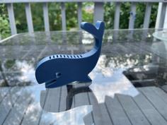 Whale MicroSD Holder 3D Printer Model