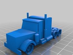 Peterbilt Semi 3D Printer Model