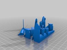 B-17 Flying Fortress 3D Printer Model