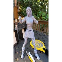 Tifa Lockhart Final Fantasy VII 3D Printer Model