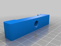 Parametric Dial Gauge Holder For Replicator 3D Printer Model