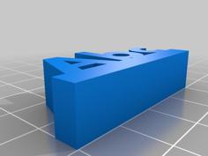 ABC 3D Printer Model