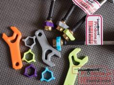 Fancy SMA Wrench 3D Printer Model