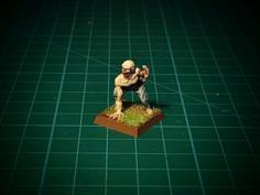 Ghoul 28mm (no Supports Needed) 3D Printer Model