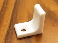 Right Angle Bracket, #6 Screw 3D Printer Model