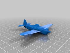 World War Two Fighter Planes 3D Printer Model