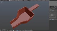 Scoop For The Bird Feeder 3D Printer Model