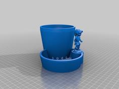 Legend Of Zelda Flower Pot 3D Printer Model