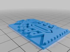 Turk Symbols Spike Pendant 3D Printer Model