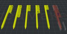 Herb Garden Markers (23 Variations) 3D Printer Model