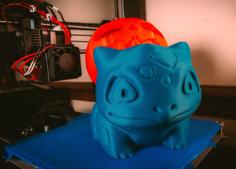 Bulbasaur Pumpkin Tealight Remix 3D Printer Model